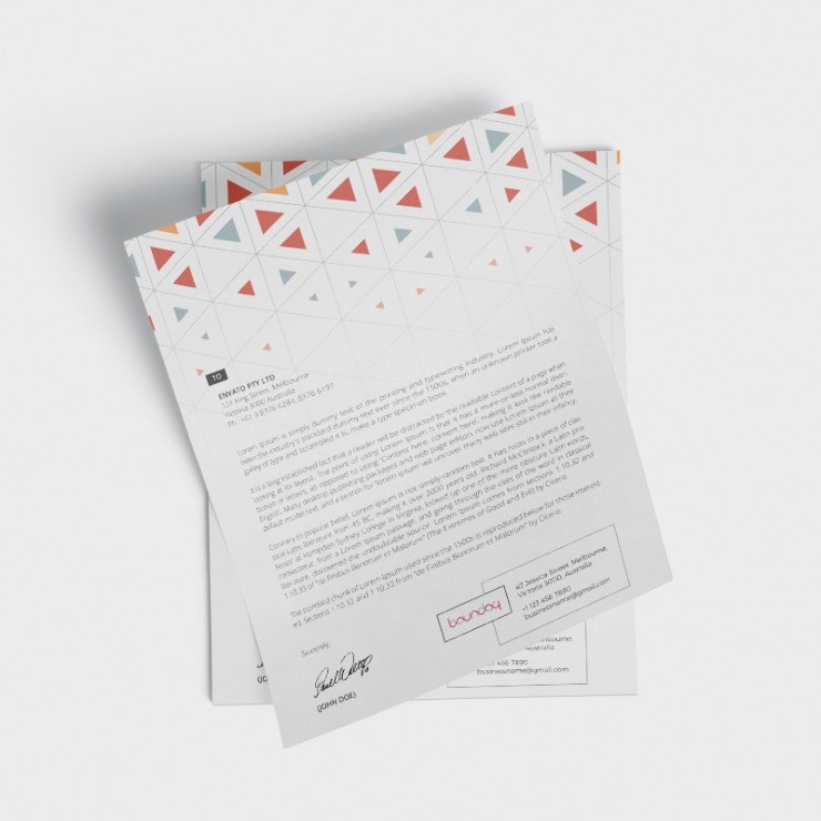Papier à lettres
