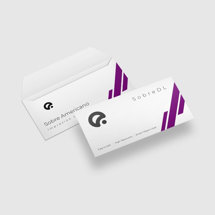 Enveloppe américaine quadri